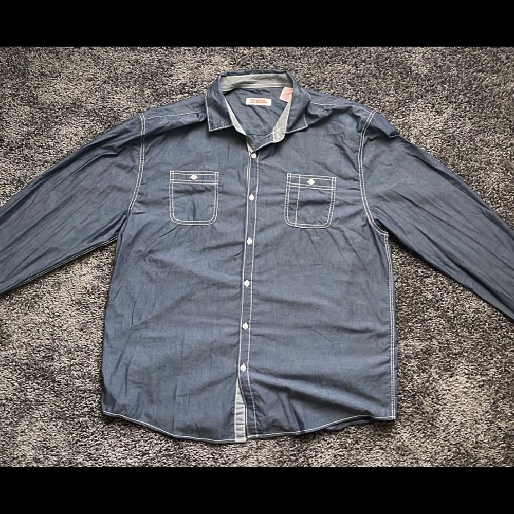 Michael Brandon Button Down Shirt XXL